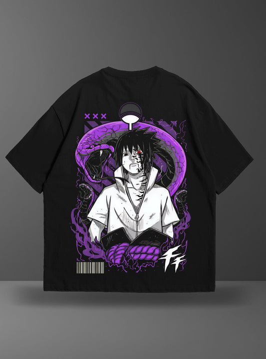 Oversize тениска Sasuke Uchiha
