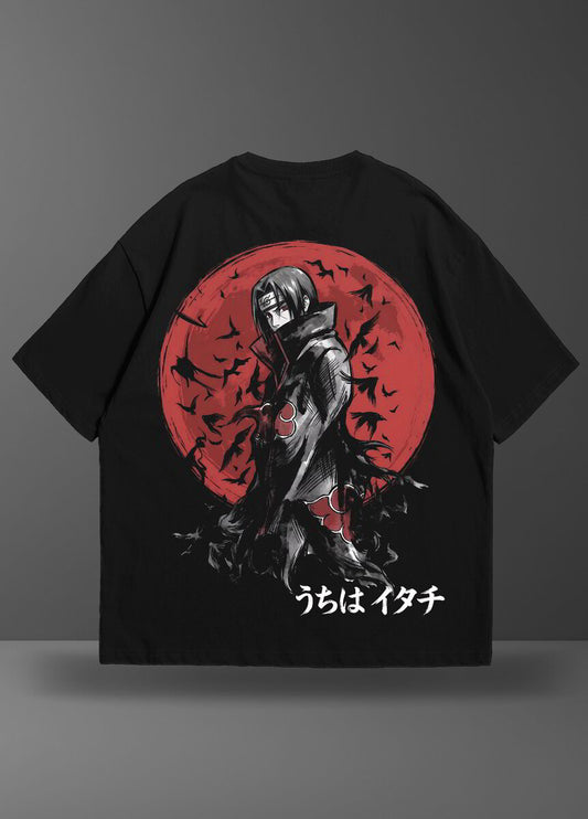 Oversize тениска Itachi Uchiha – God of Genjutsu