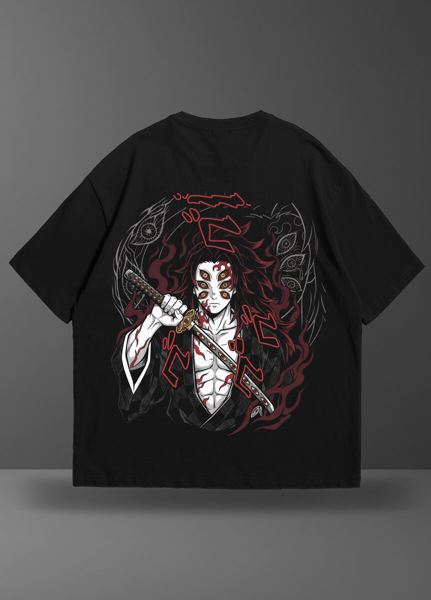 Oversize тениска Kokushibo – Upper Moon One