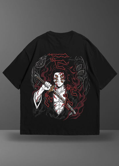Oversize тениска Kokushibo – Upper Moon One