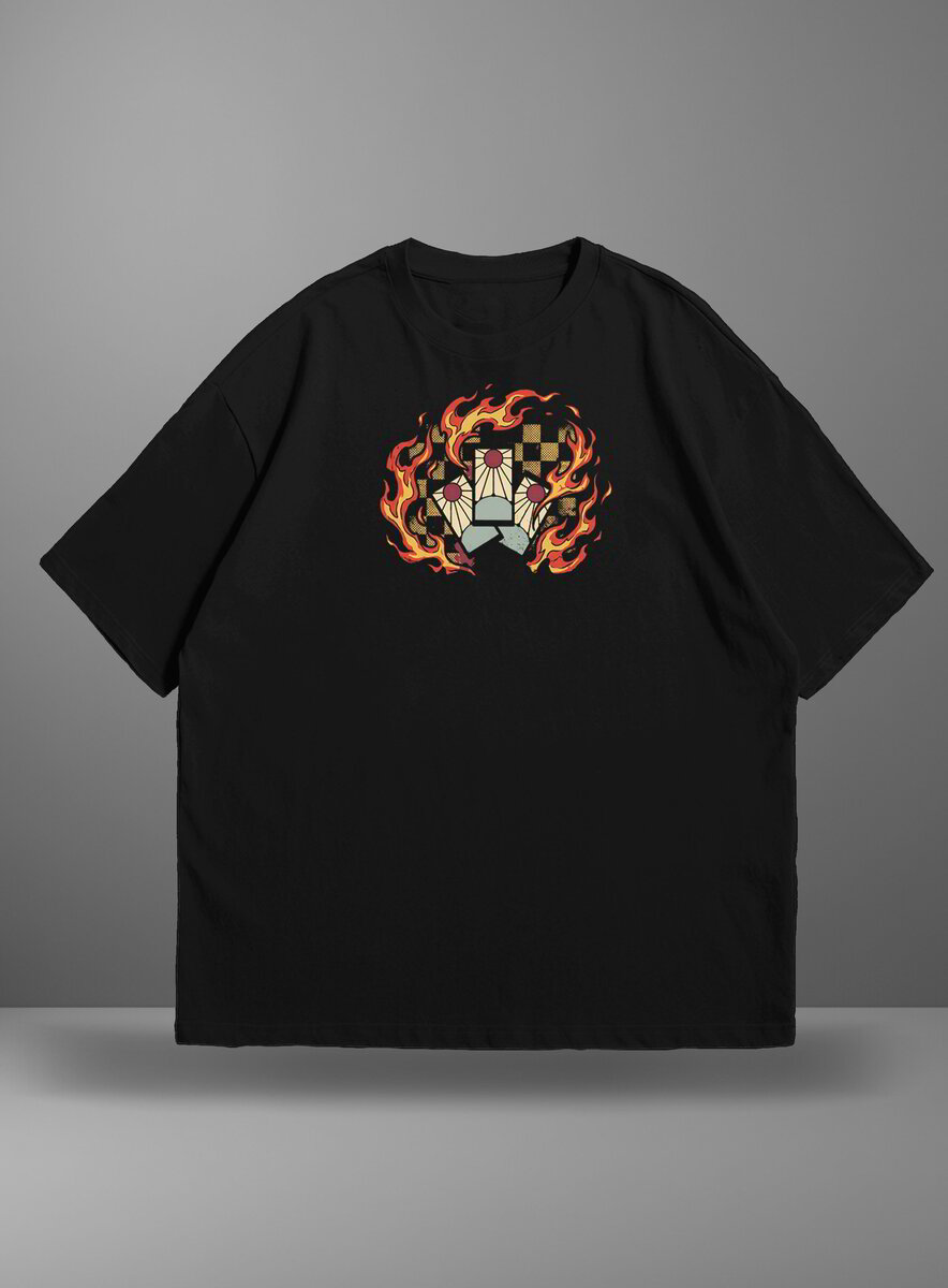 Oversize тениска Tanjiro – Hinokami Kagura