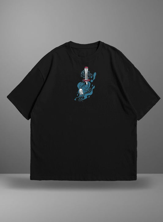 Oversize тениска Giyu Tomioka – Water Hashira