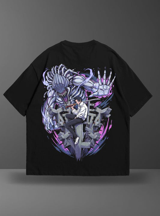 Oversize тениска Yuta Okkotsu – The Cursed Child