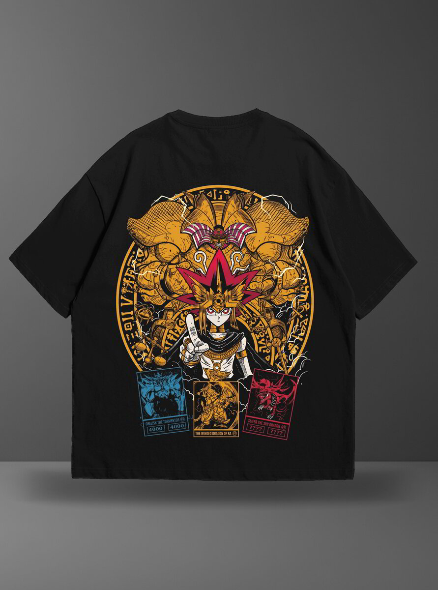 Oversize тениска Yu-Gi-Oh – Egyptian God