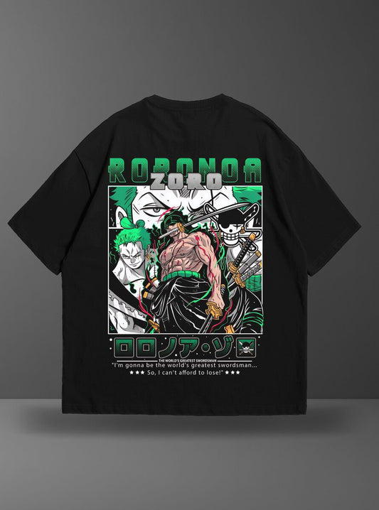 Oversize тениска Zoro – The World's Greatest Swordsman
