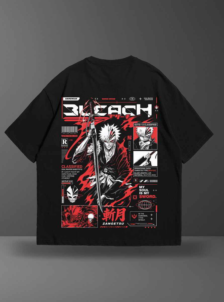 Oversize тениска Bleach – Ichigo