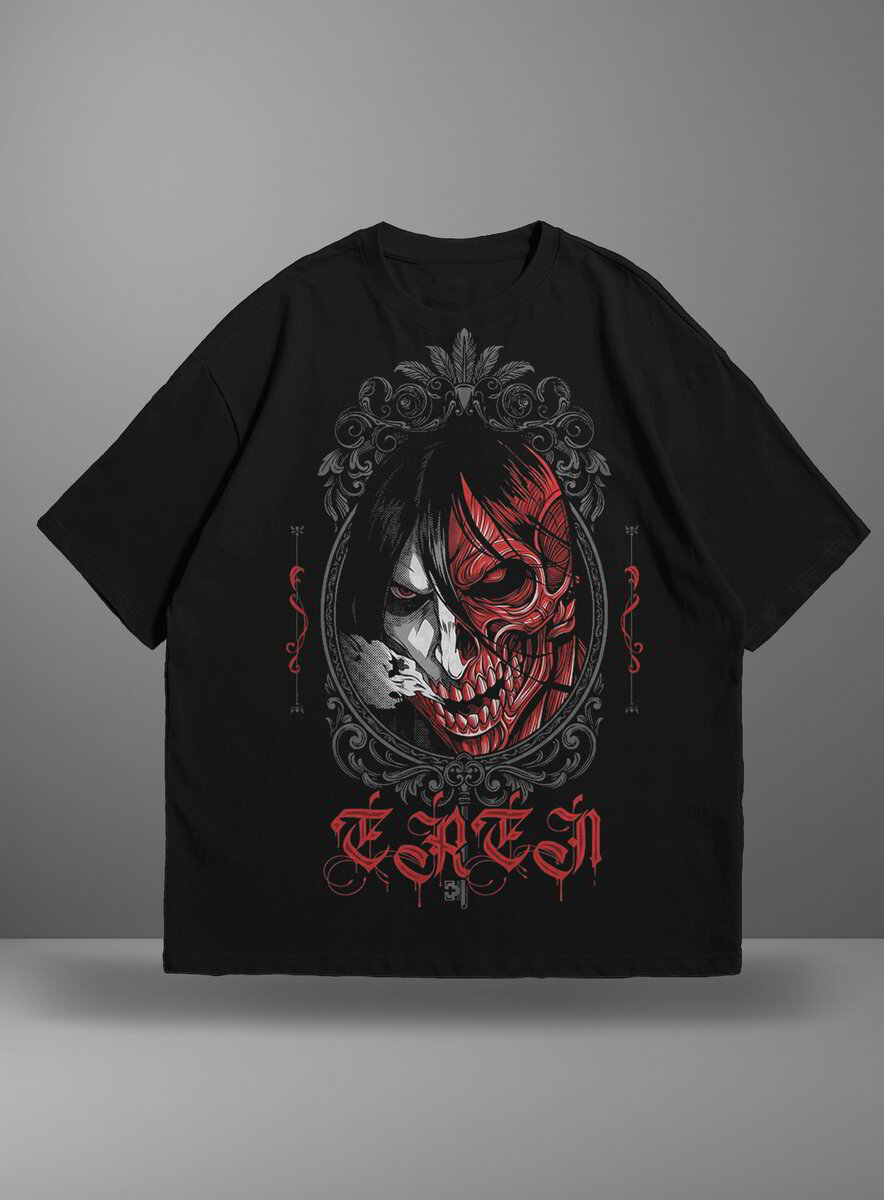 Oversize тениска Eren Yeager – Titan