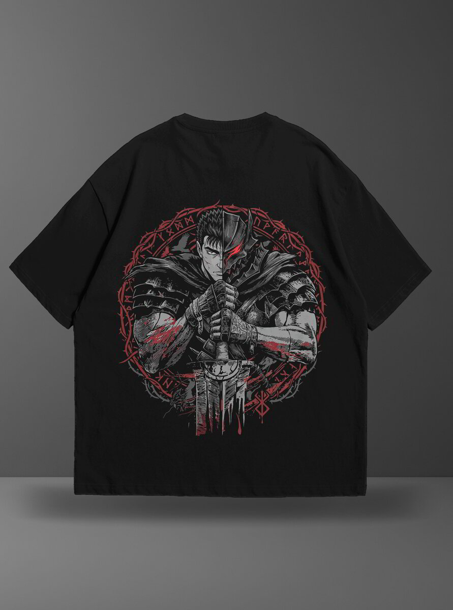 Oversize тениска Guts – Berserk