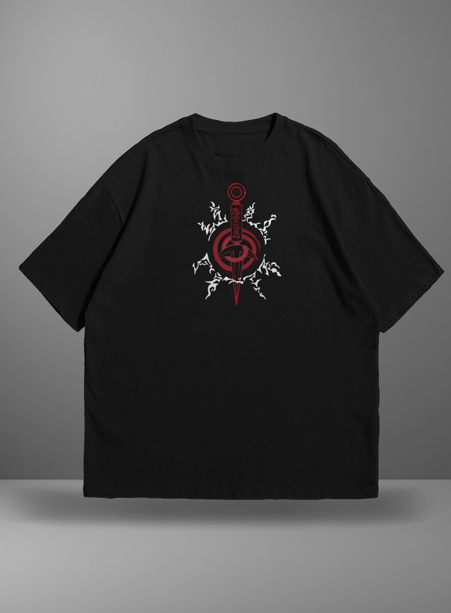 Oversize тениска Minato Namikaze – Red