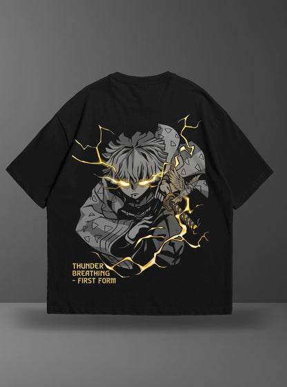 Oversize тениска Zenitsu Agatsuma – First Form