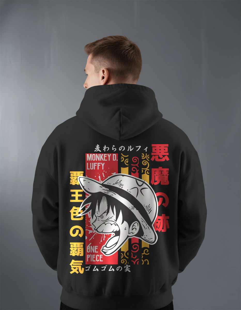 Oversize суичър Luffy