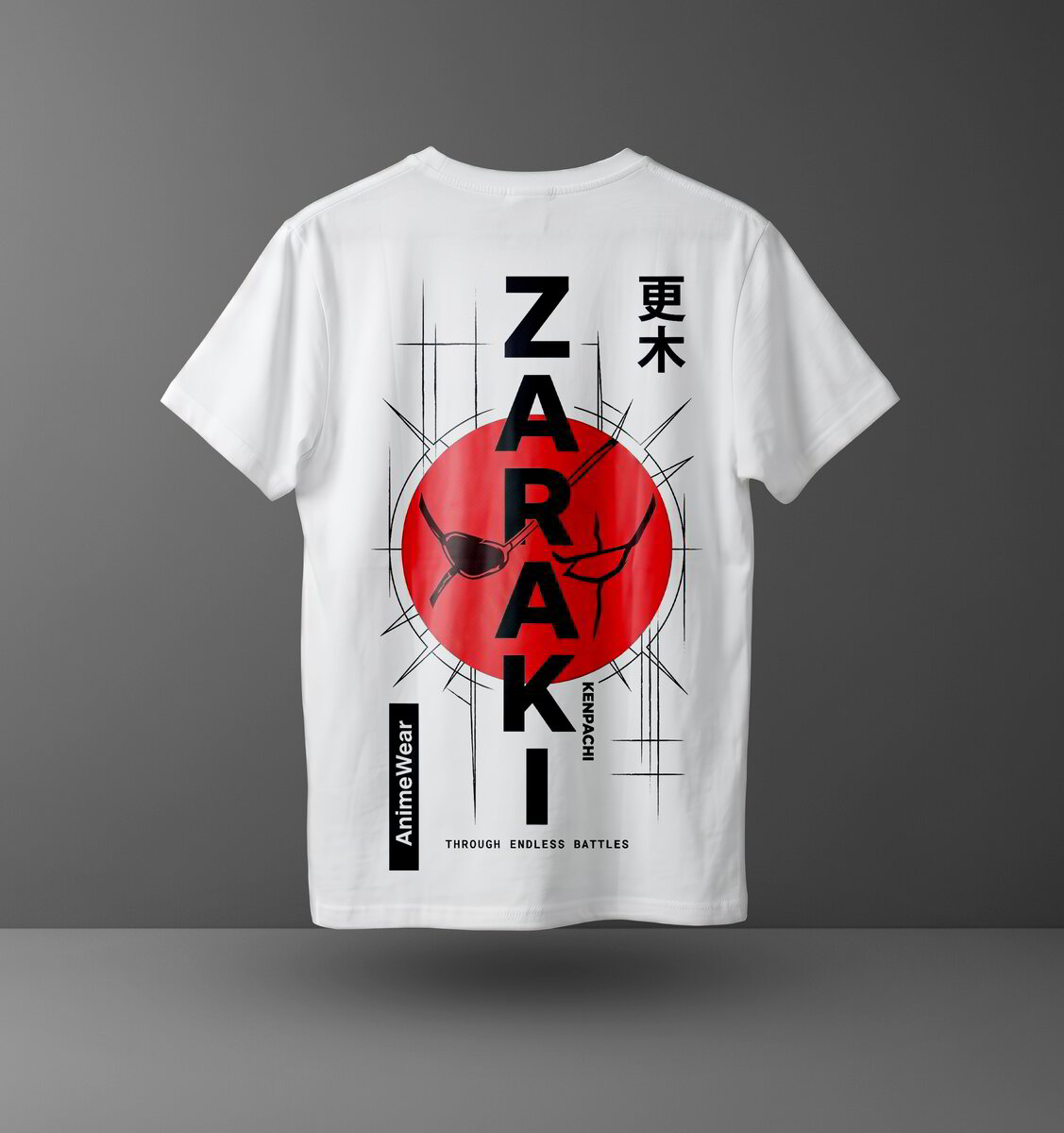 Тениска Kenpachi Zaraki – Red Moon