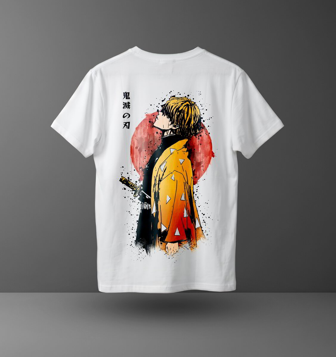 Тениска Zenitsu Agatsuma – Red Moon