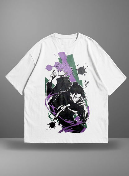 Oversize тениска Gojo x Geto