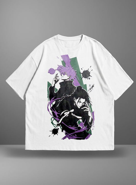 Oversize тениска Gojo x Geto