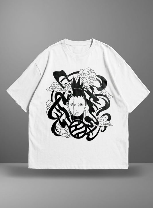 Oversize тениска Shikamaru – Mendokusē
