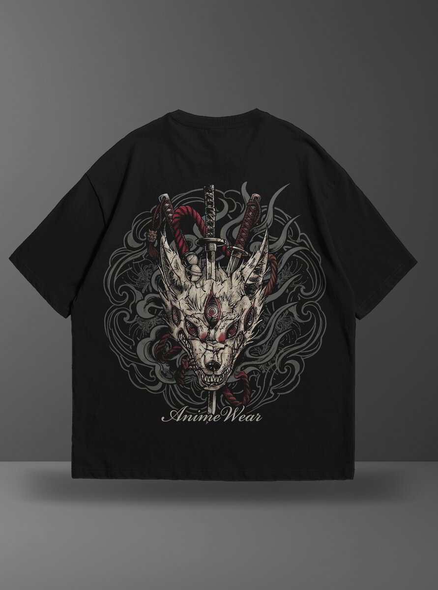 Oversize тениска Fox Devil – KON