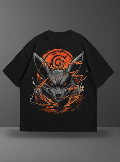 Oversize тениска Kurama – Konoha