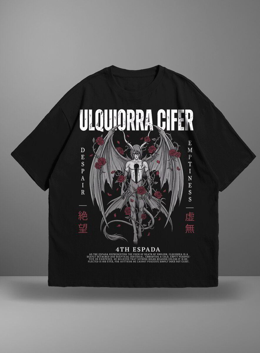 Oversize тениска Ulquiorra Cifer – V1