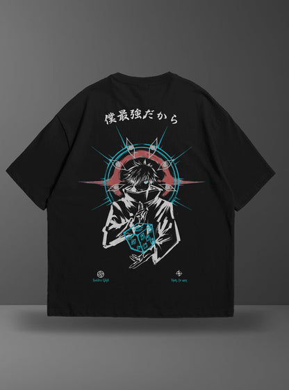 Oversize тениска Gojo – Prison Realm