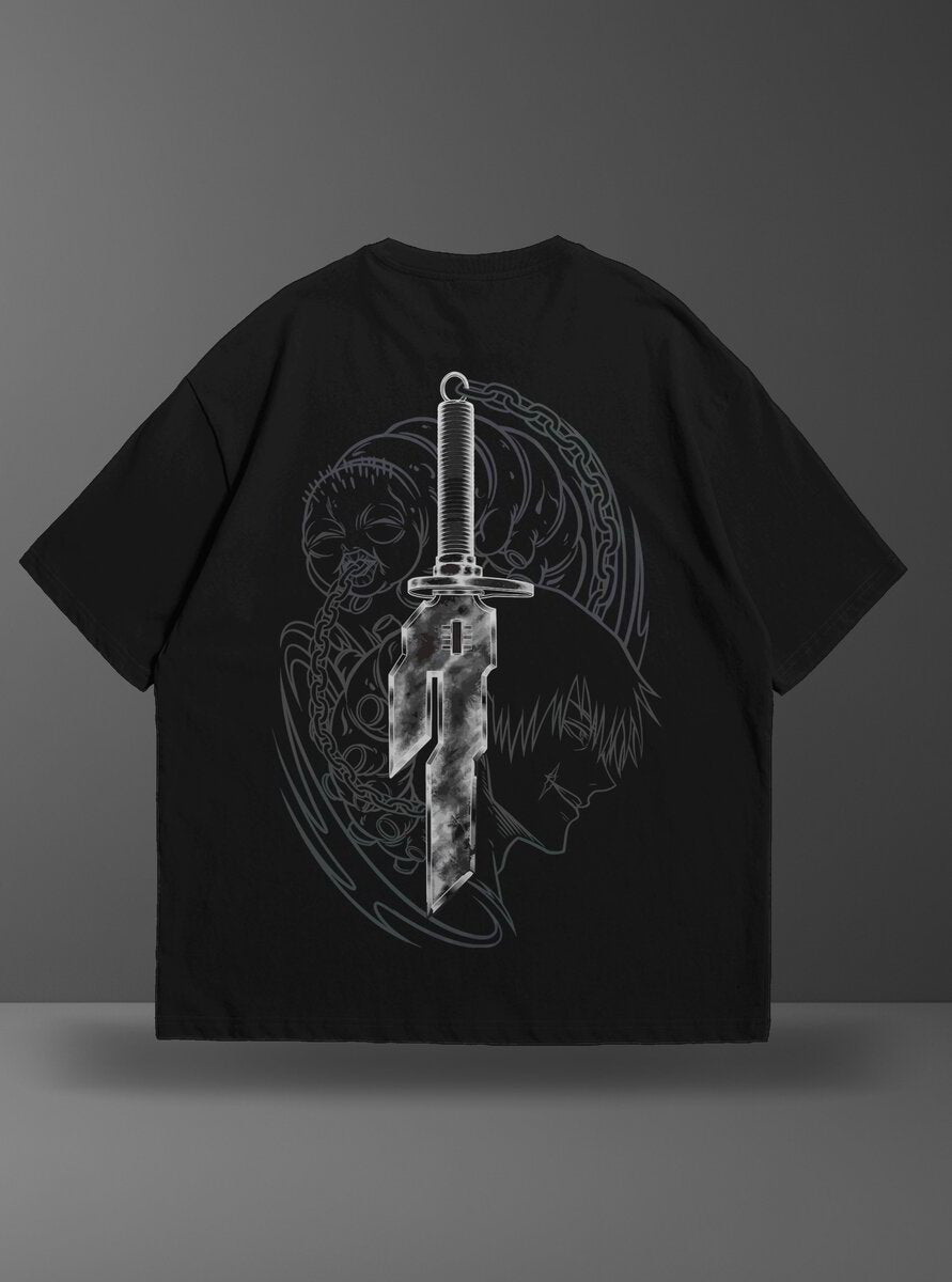 Oversize тениска Toji Fushiguro – Inverted Spear of Heaven