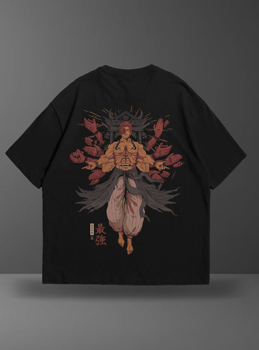 Oversize тениска Sukuna – JJK