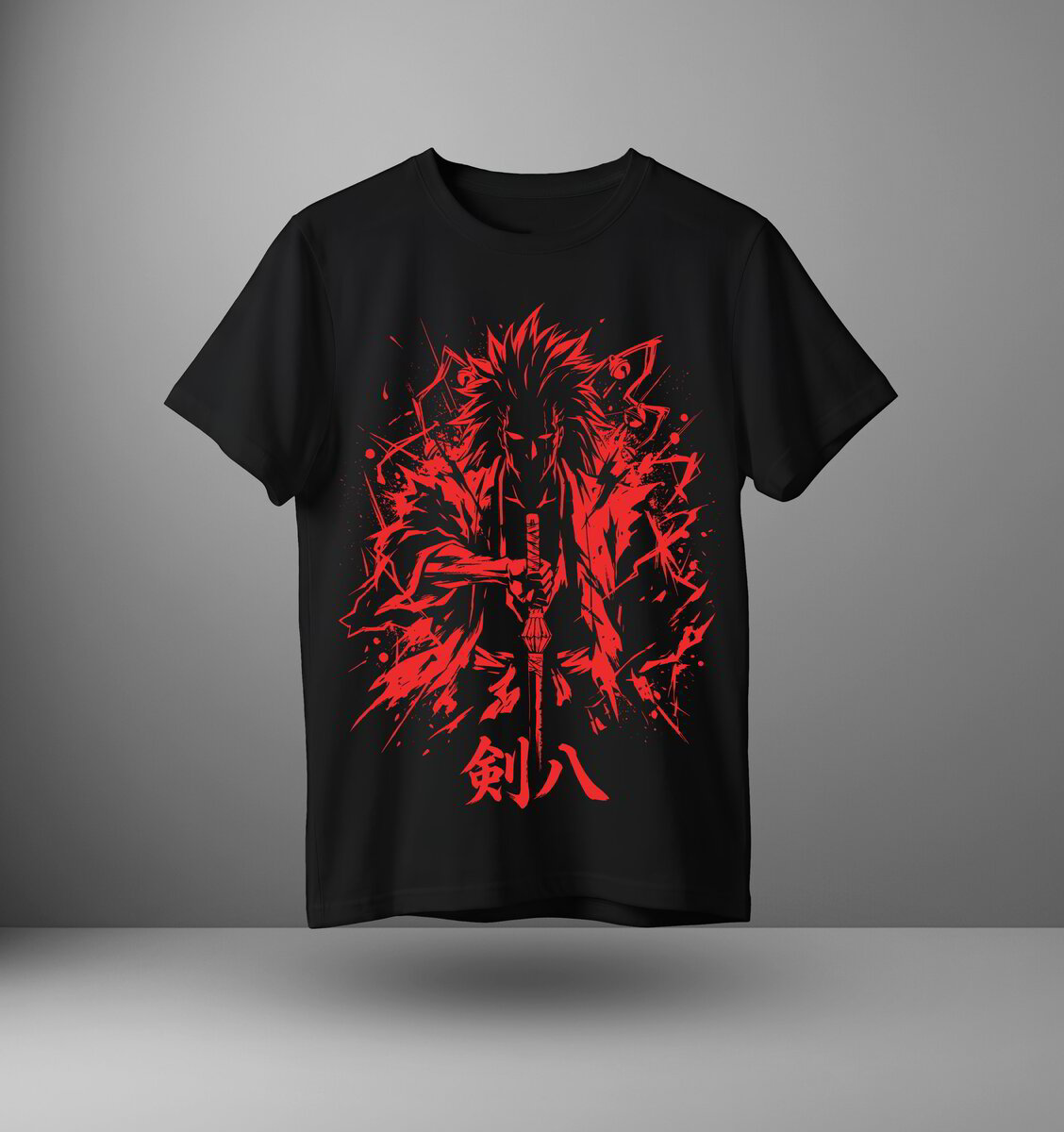 Тениска Kenpachi Zaraki – Red