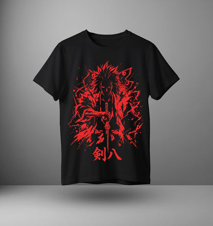 Тениска Kenpachi Zaraki – Red
