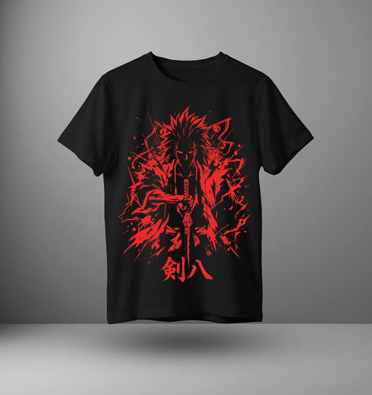 Тениска Kenpachi Zaraki – Red
