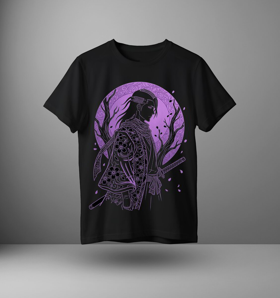 Тениска Byakuya Kuchiki – Purple Bloom