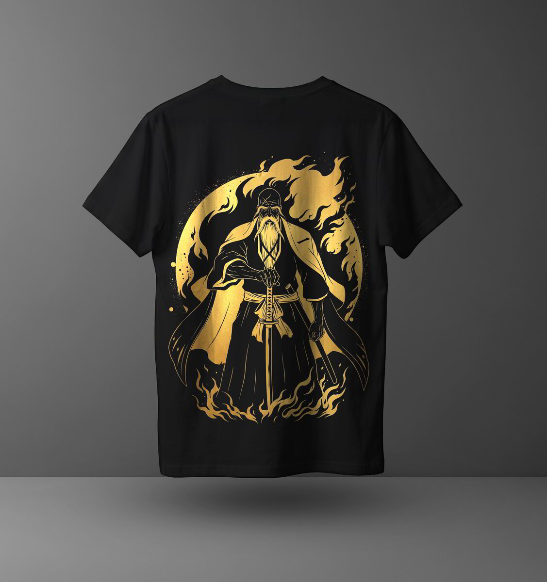 Тениска Genryusai Yamamoto – Golden Flames