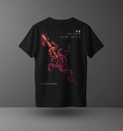 Тениска Rengoku – Set your heart ablaze