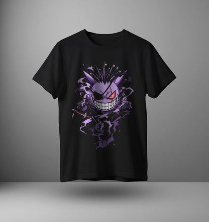 Тениска Gengar x Kenpachi Zaraki – Черен
