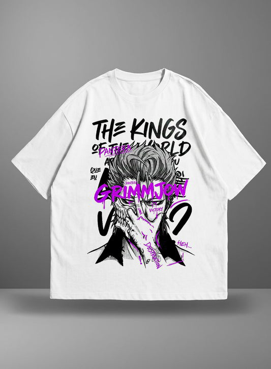 Oversize тениска Grimmjow Jaegerjaquez – The King