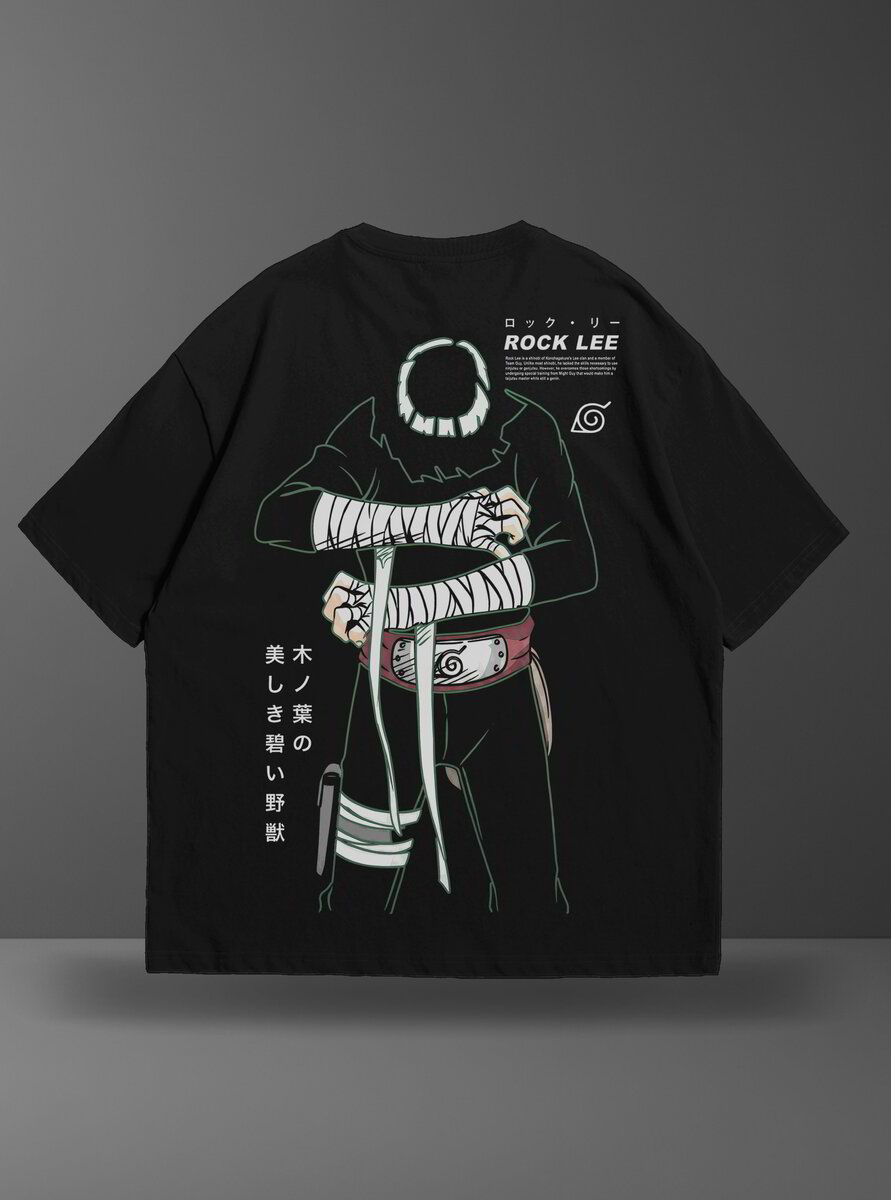 Oversize тениска Rock Lee