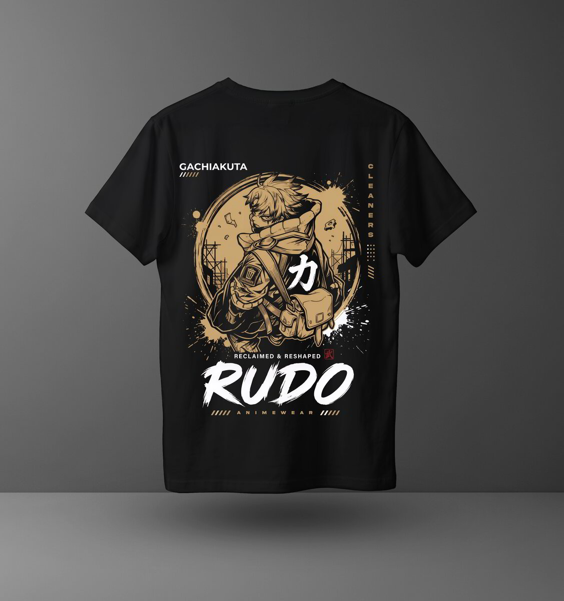 Тениска Rudo Surebrec – Cleaners – Черен