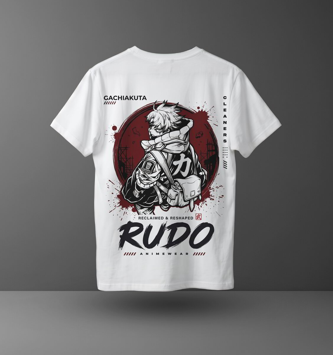 Тениска Rudo Surebrec – Cleaners – Бял