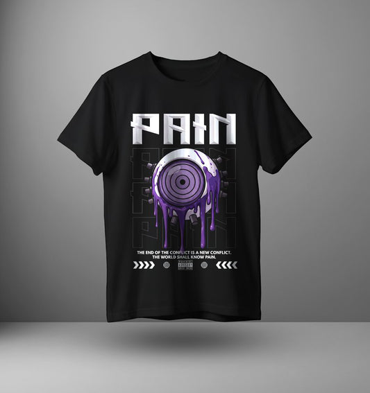 Тениска Pain – EYE – Черен