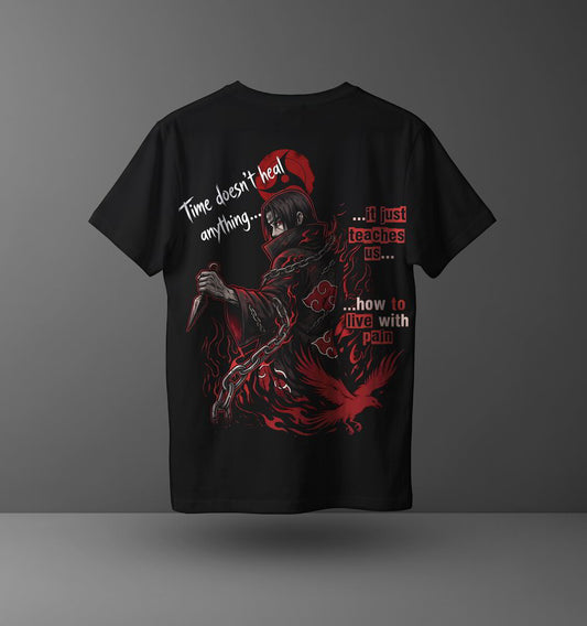 Тениска Itachi Uchiha – Time doesn't heal...