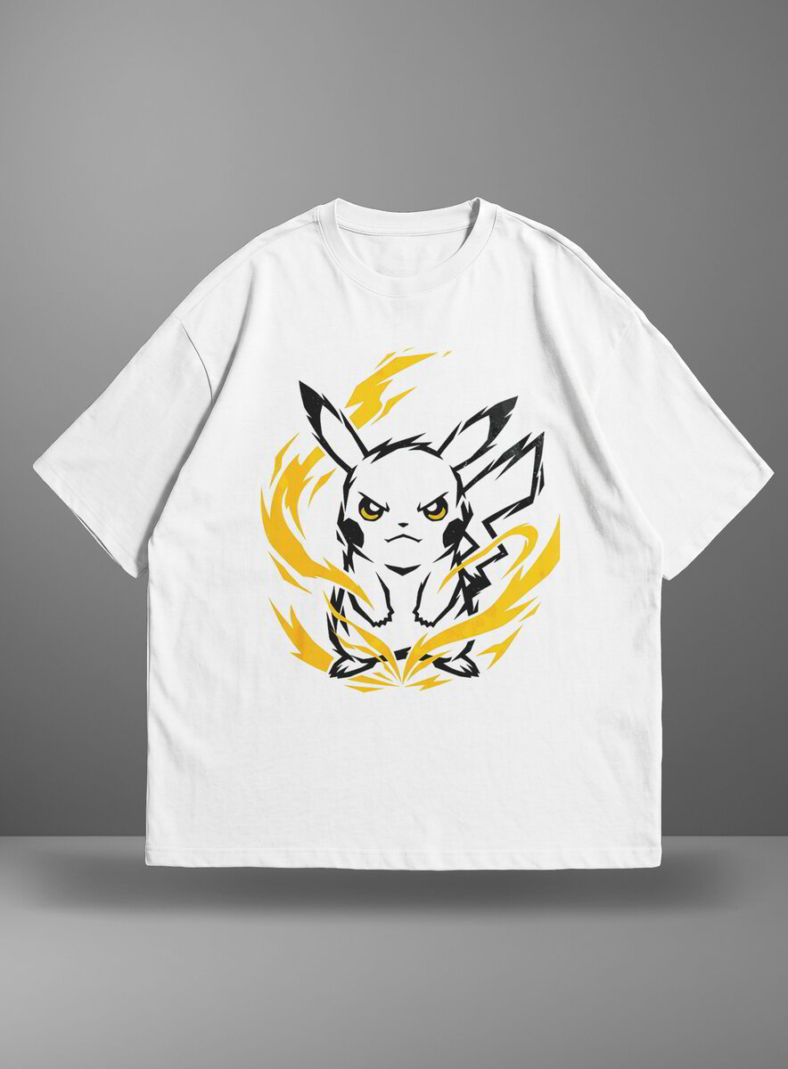 Oversize тениска Pikachu