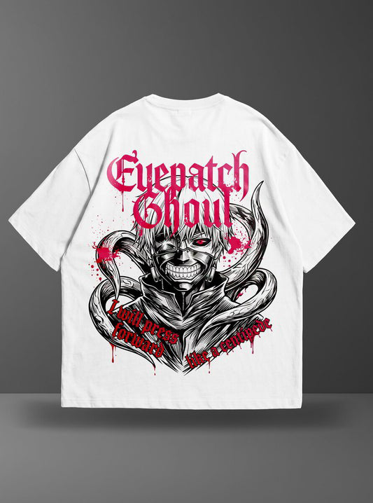 Oversize тениска Ken Kaneki – Eyepatch Ghoul