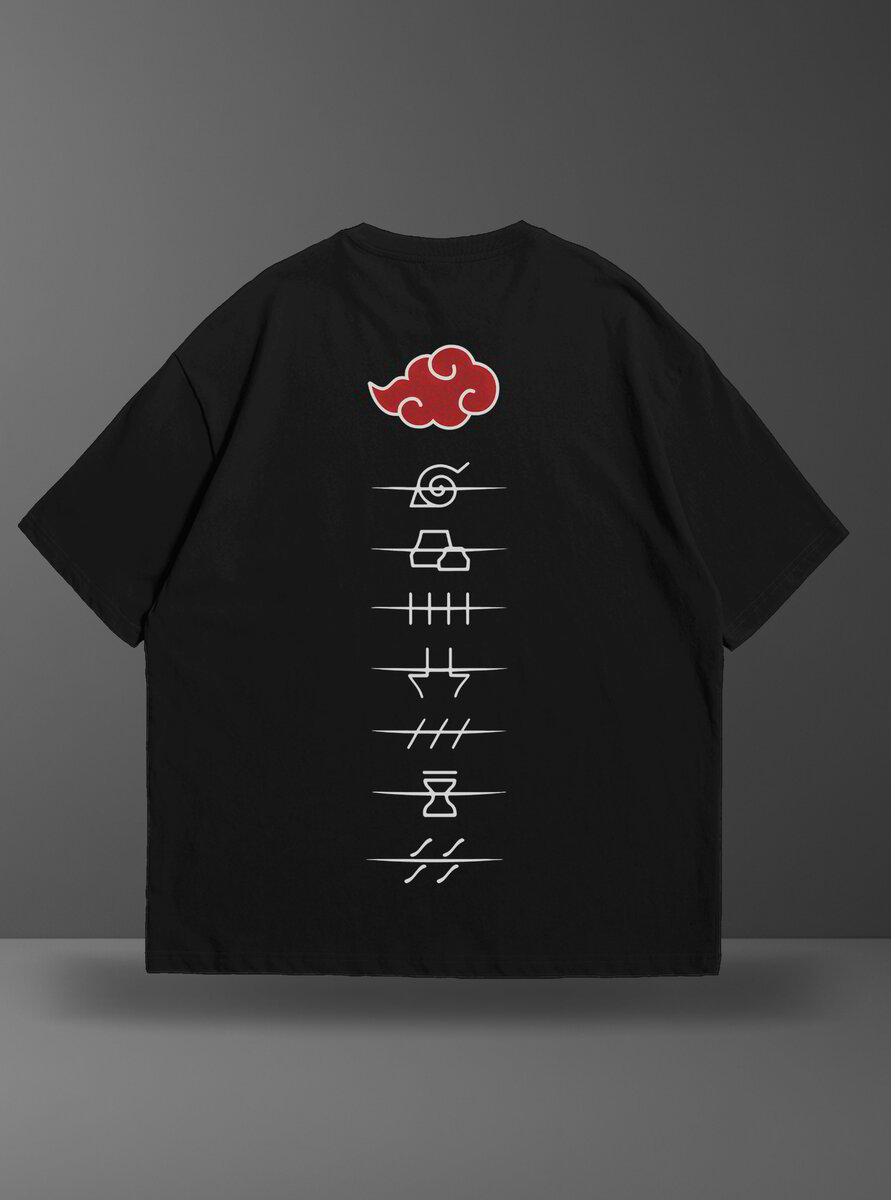 Oversize тениска Akatsuki – Members