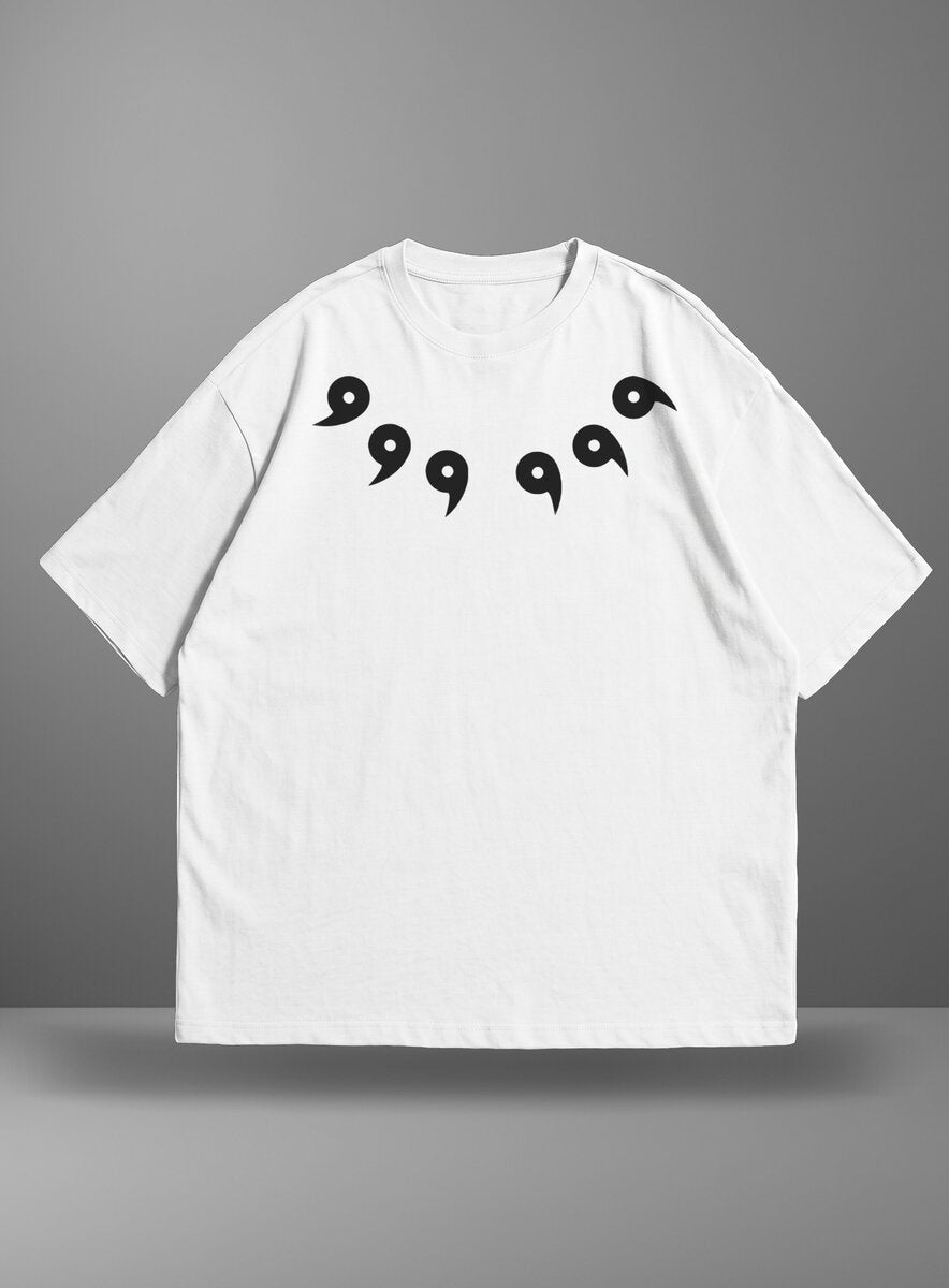 Oversize тениска Six Paths – Бял