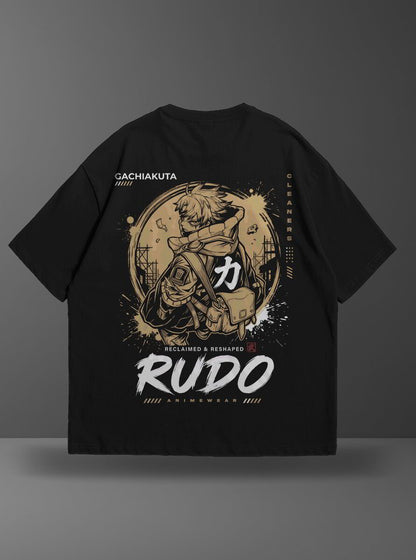 Oversize тениска Rudo Surebrec – Cleaners – Черен