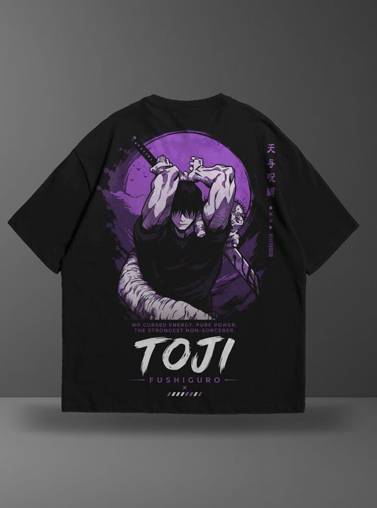 Oversize тениска Toji Fushiguro – Heavenly Restriction
