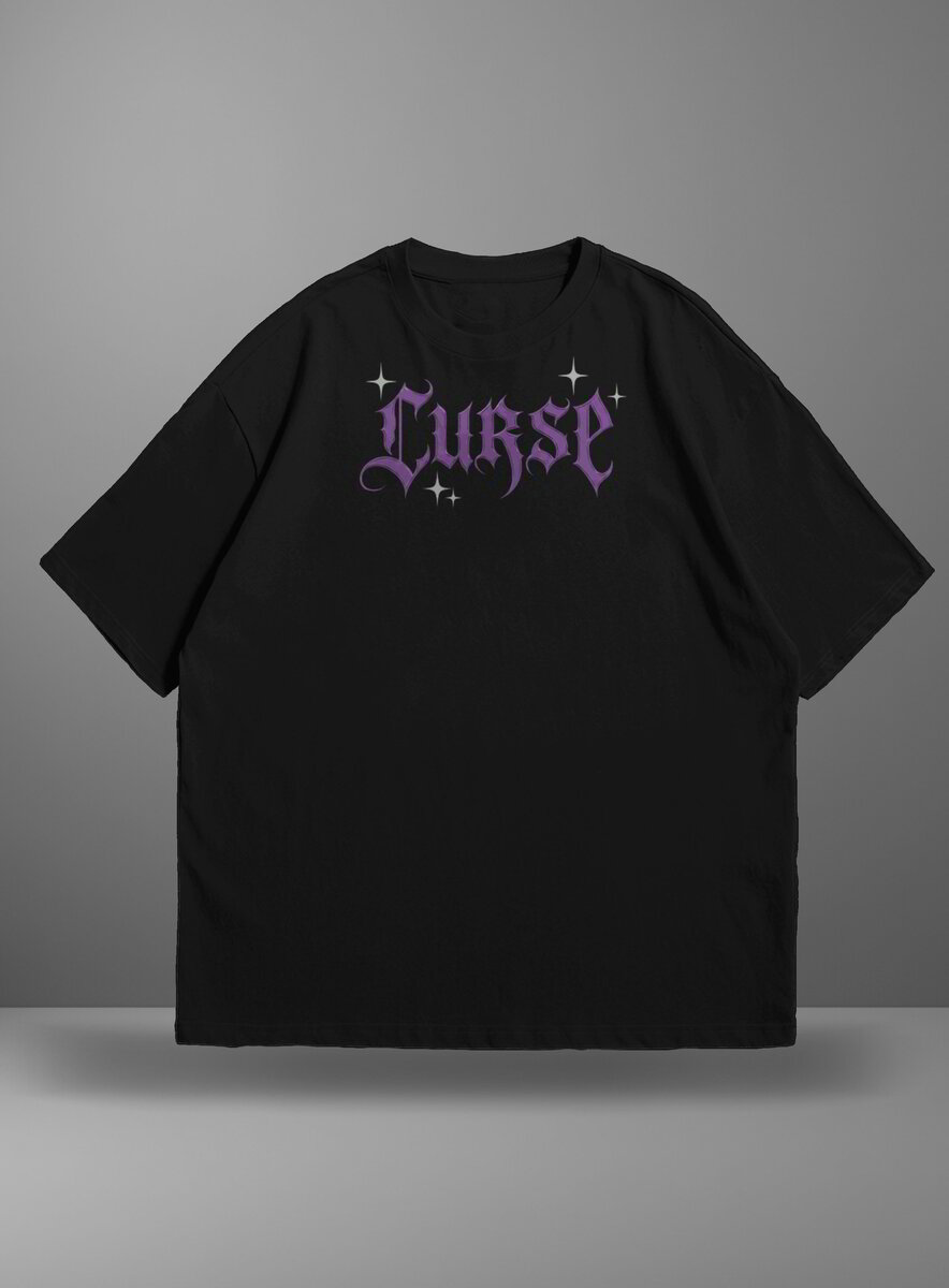 Oversize тениска Sasuke – Curse