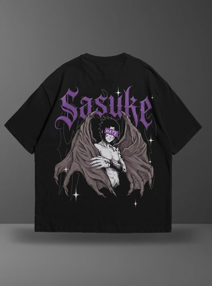 Oversize тениска Sasuke – Curse