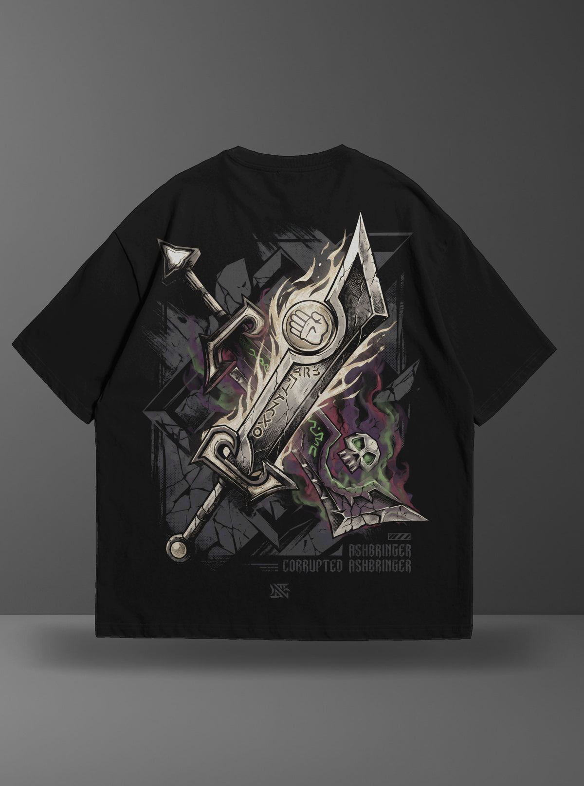 Oversize тениска Ashbringer / Corrupted Ashbringer
