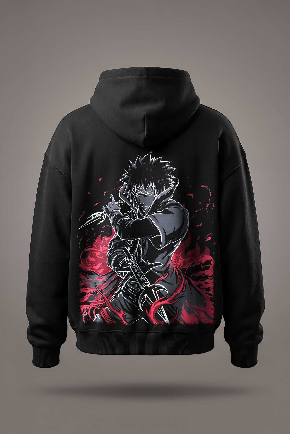 Oversize суичър Minato Namikaze – Red