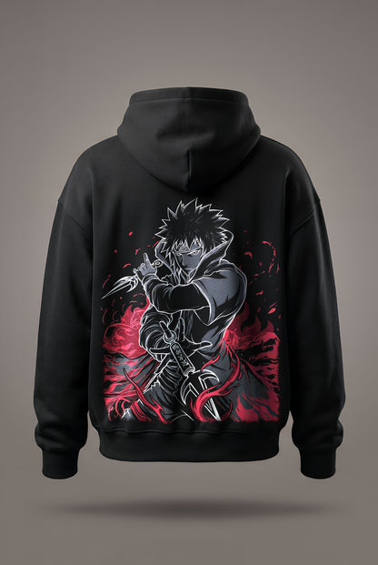 Oversize суичър Minato Namikaze – Red